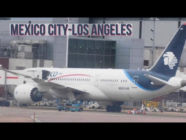 how far is mexico city from los angeles by plane