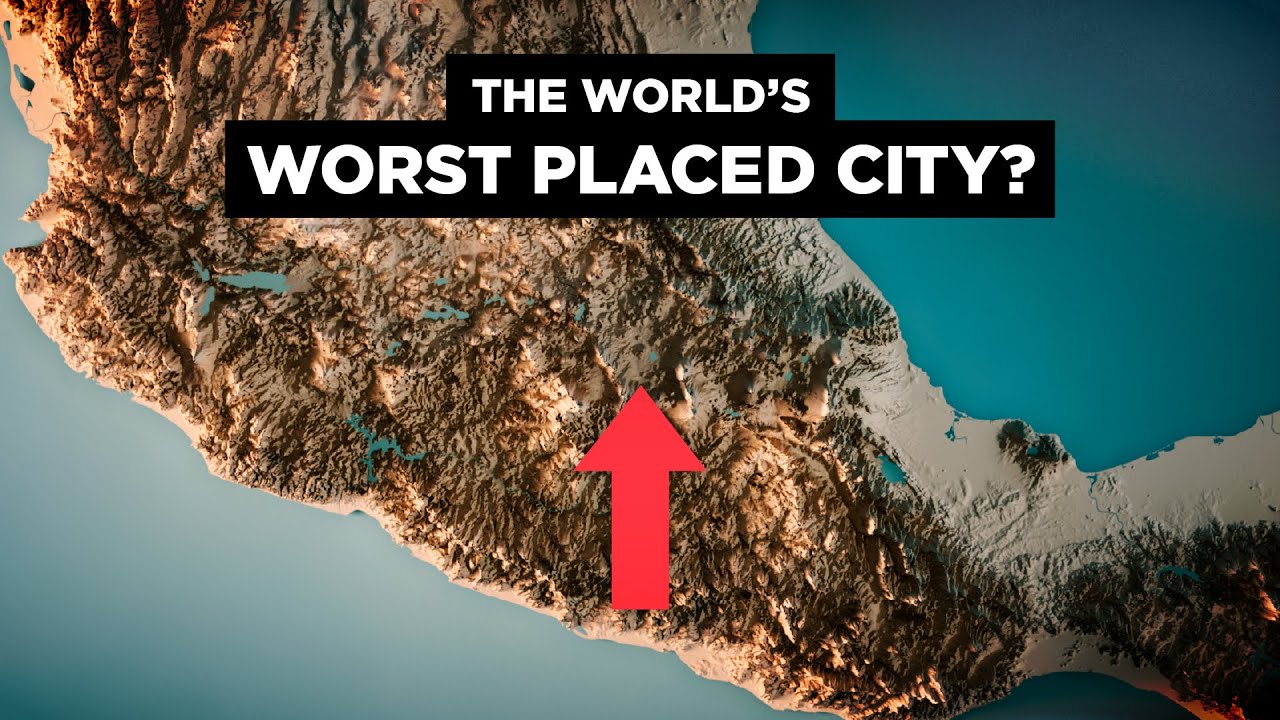 why is mexico city built on a lake