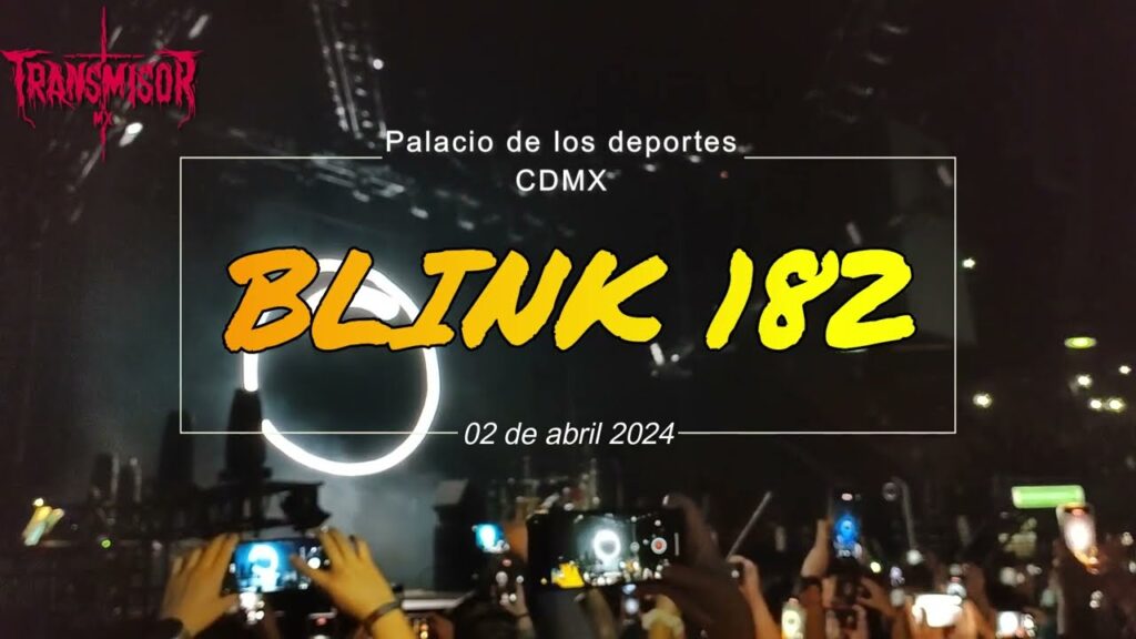 blink 182 mexico city