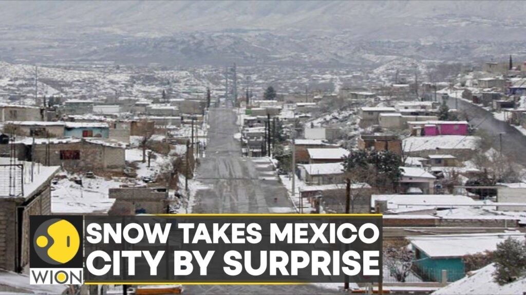 does mexico city get snow