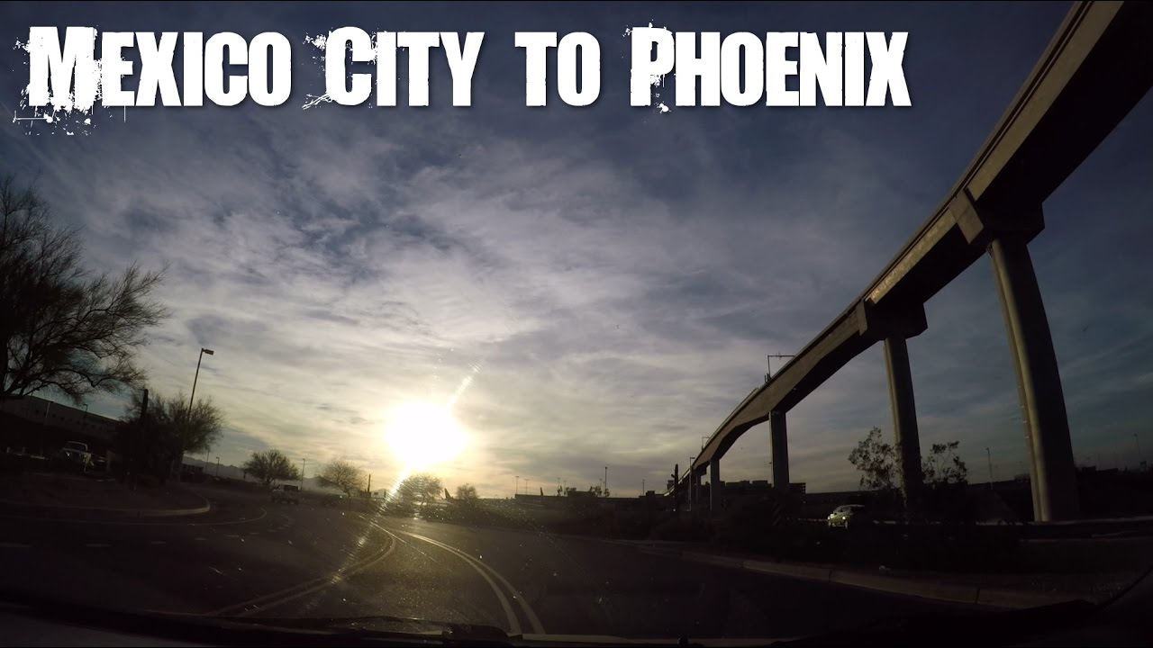 how far is mexico city from phoenix by plane