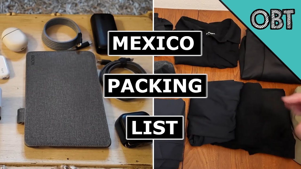 mexico city packing list