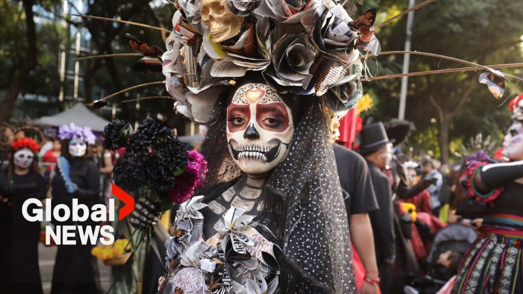 day of the dead parade mexico city 2024