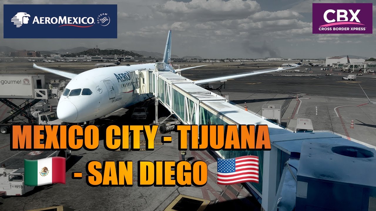 flights from san diego to mexico city