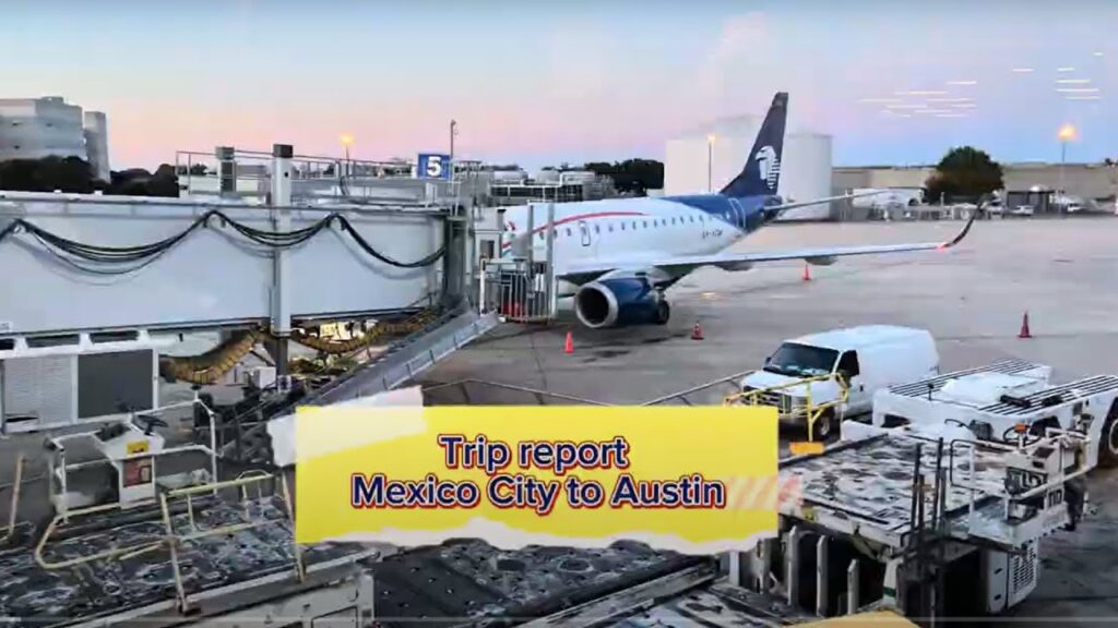 aeromexico austin to mexico city