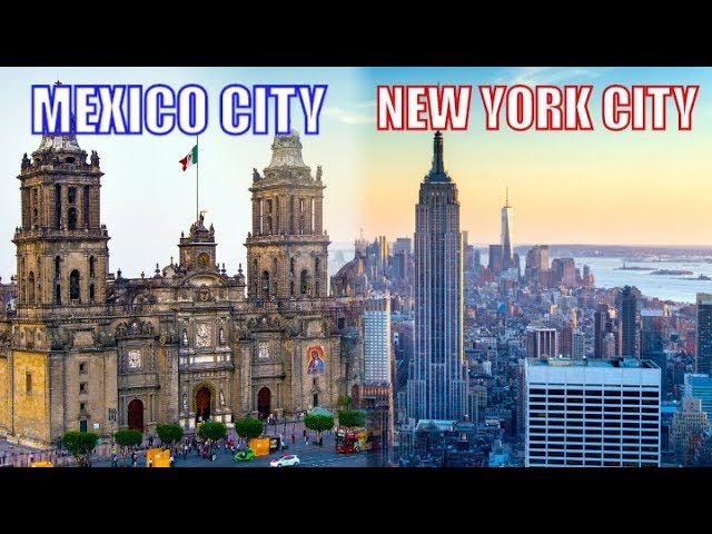 mexico city population vs nyc