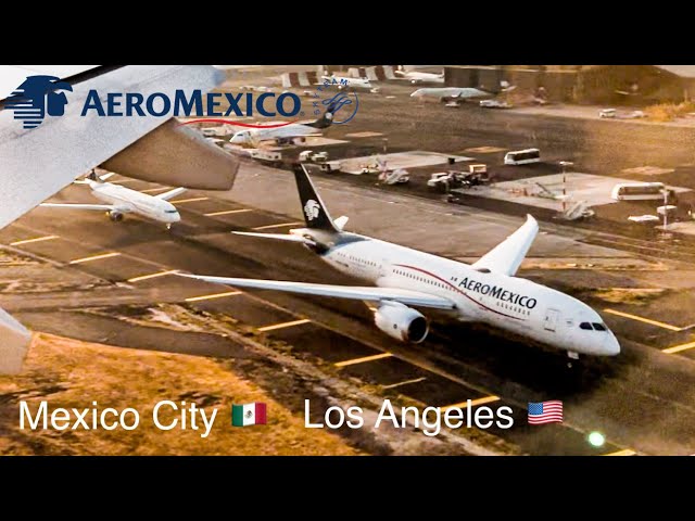 aeromexico flights from mexico city to los angeles