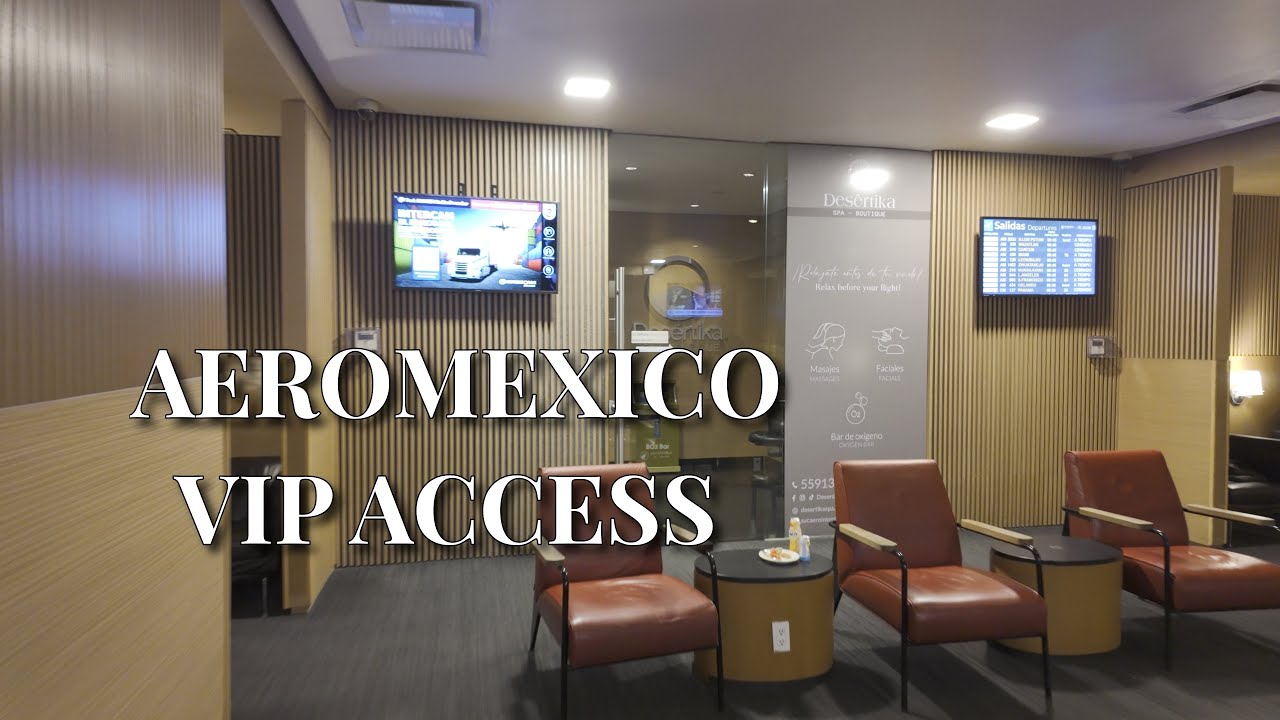 aeromexico lounge mexico city