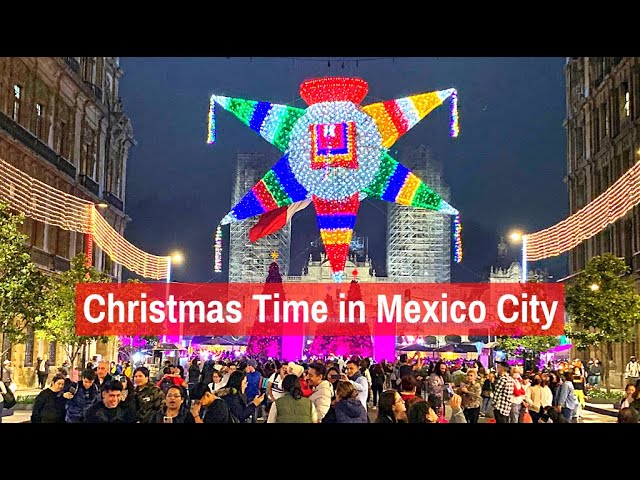 mexico city in christmas