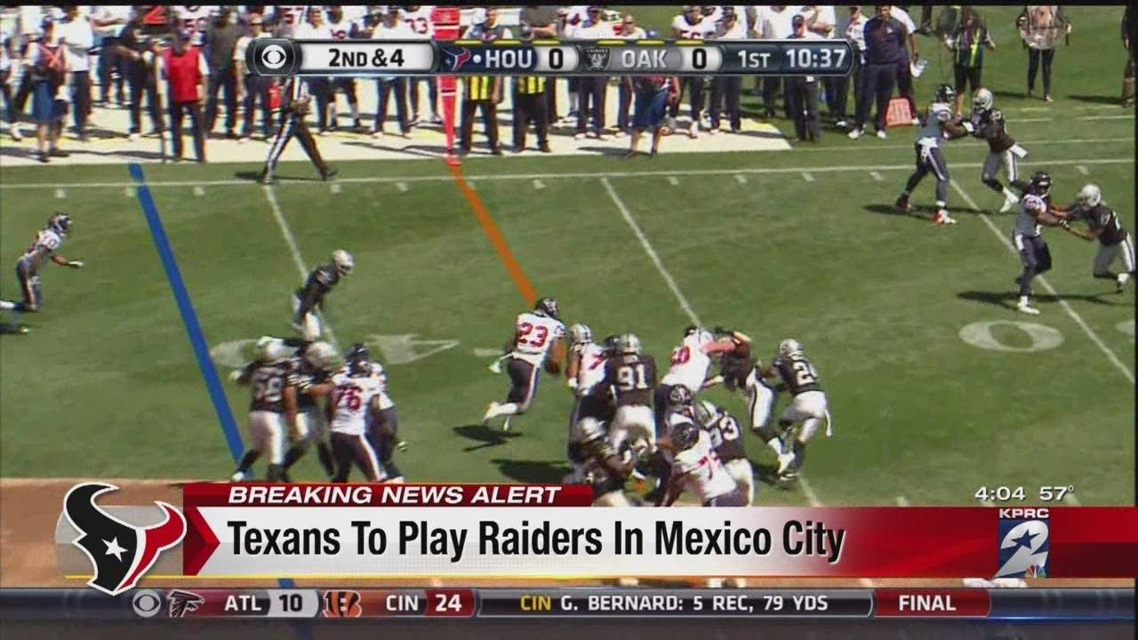 raiders houston mexico city tickets